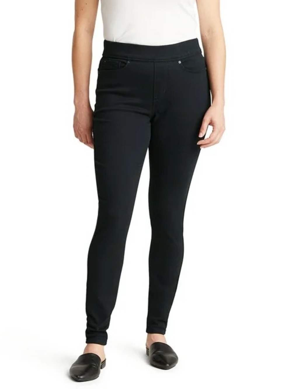 Signature by Levi Black Skinny Stretch Jeans, 14L